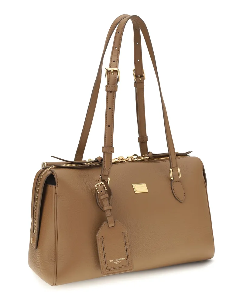 Dolce & Gabbana Shoulder Bag — Beige Beige