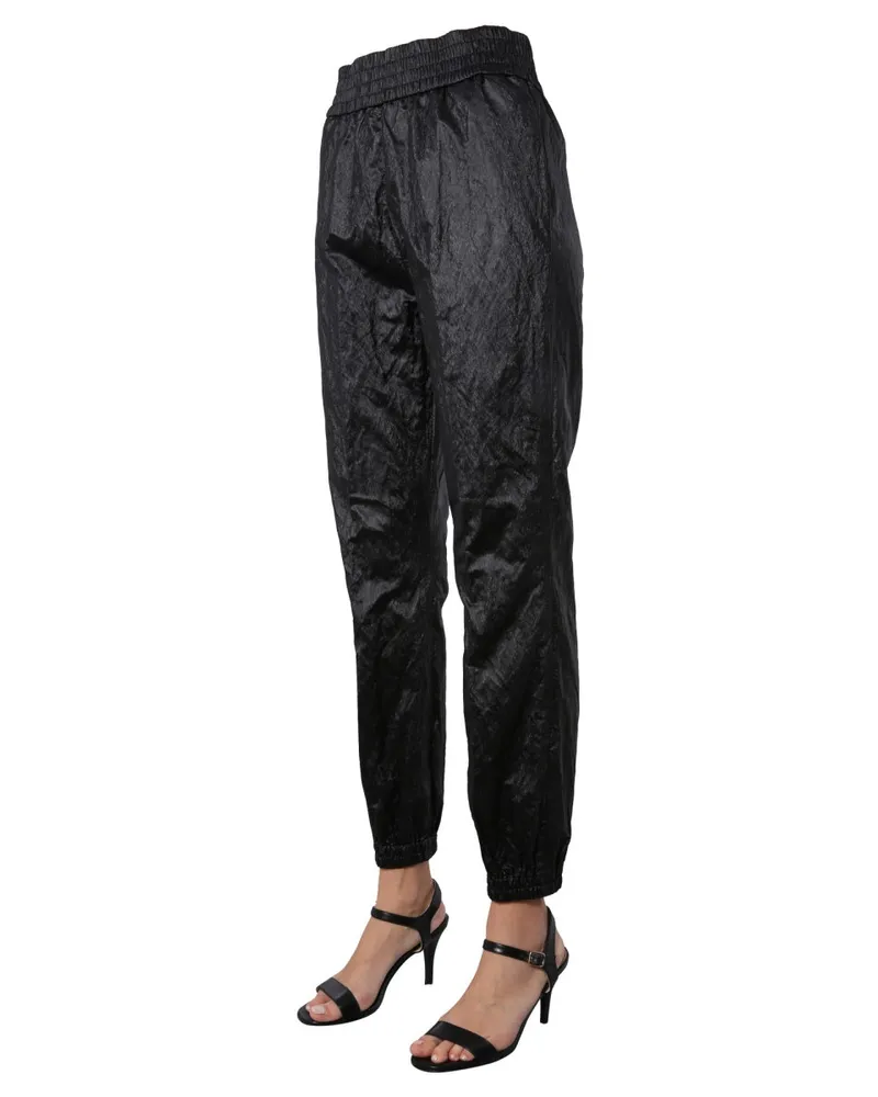 Fabiana Filippi Viscose Blend Jogging Pants — Black Black