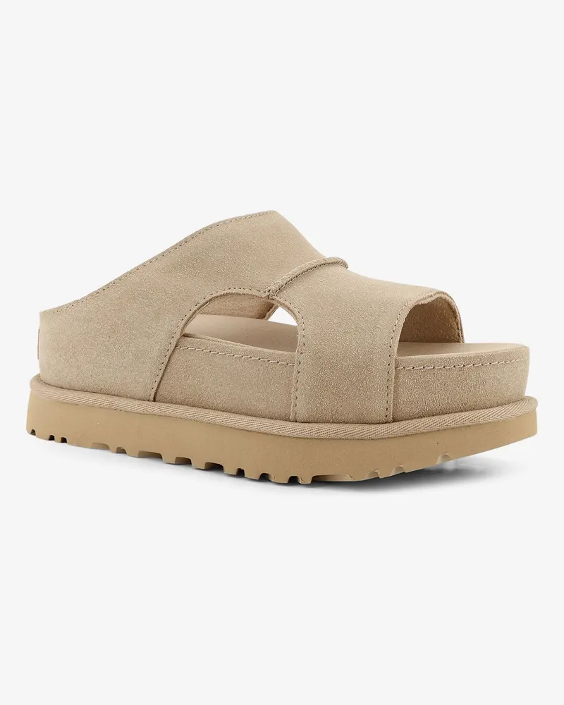 UGG Women's Sandals Goldenstar Beige Suede Beige