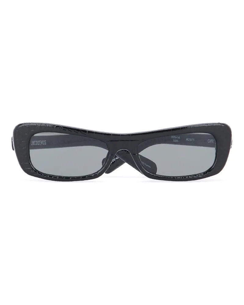 Jacquemus LES Sunglasses — Black Black