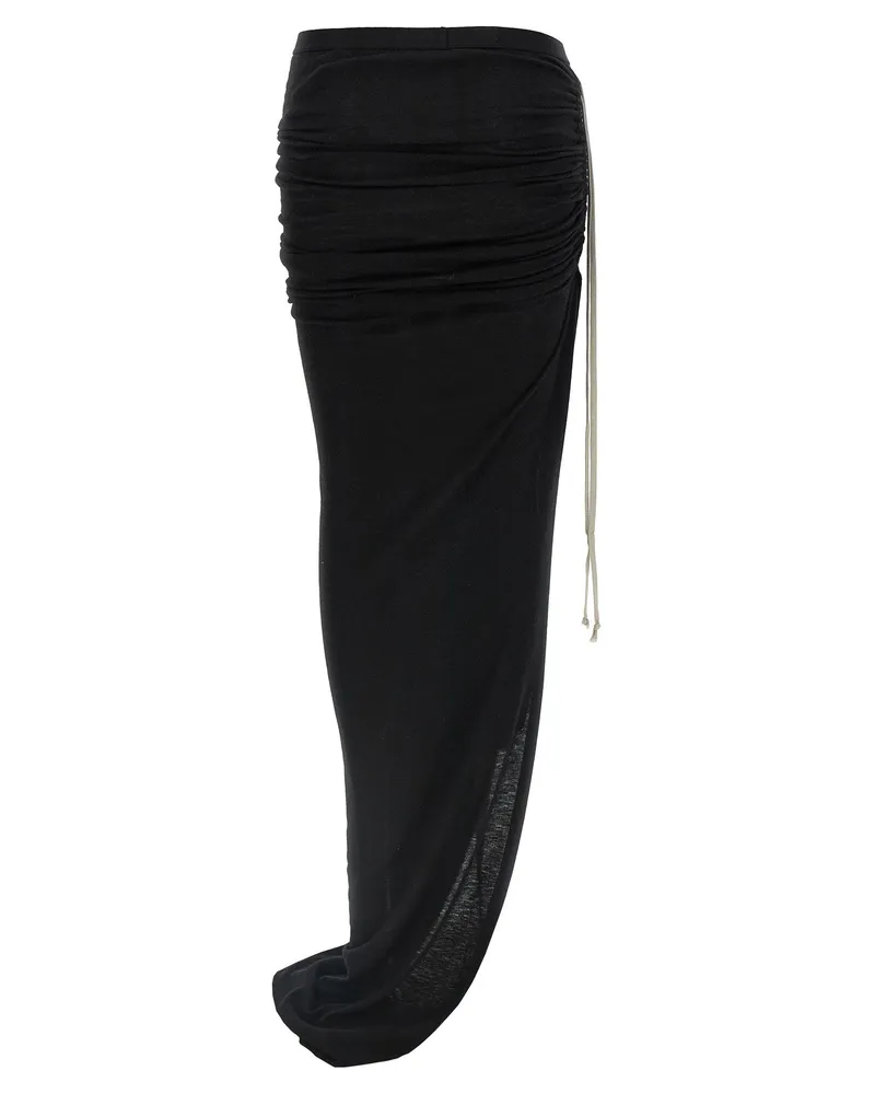 Rick Owens Edfu Skirt — Black Black