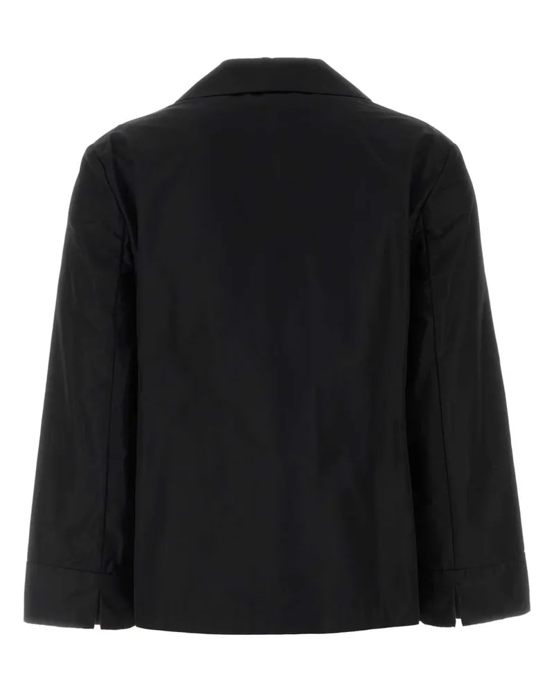 Max Mara Nero Exterior: Cotton Polyester Giacche E Gilet Jacket Black