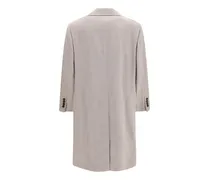 Men's Virgin Wool Coat Roccia+rubino Fleece Ovis Aries