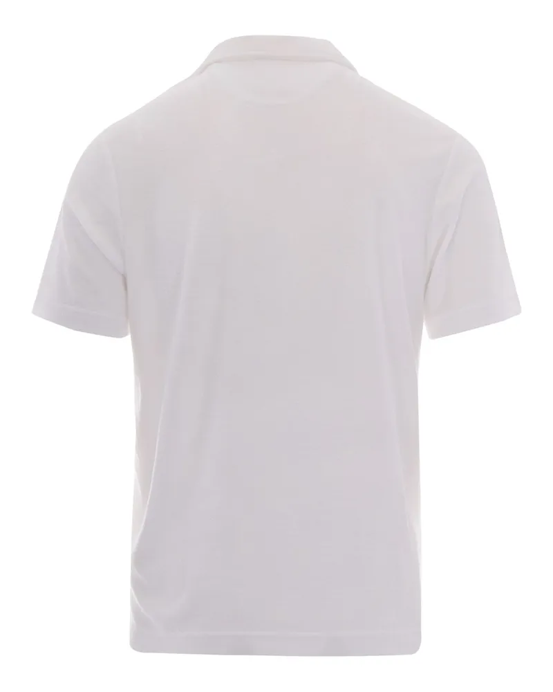 MC2 Saint Barth Men Polo Shirt Jeremy Terry White T-shirts And Polos White