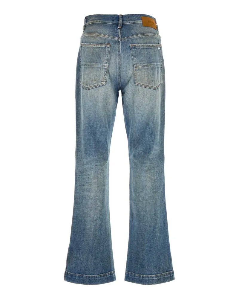 Amiri Straight Flare MX1 Jeans — Blue Blue