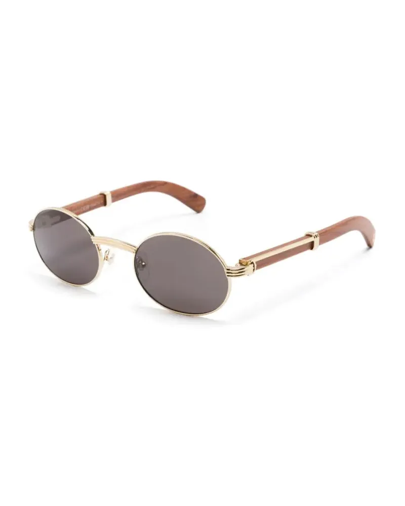Cartier CT0464S Sunglasses — Gold Gold