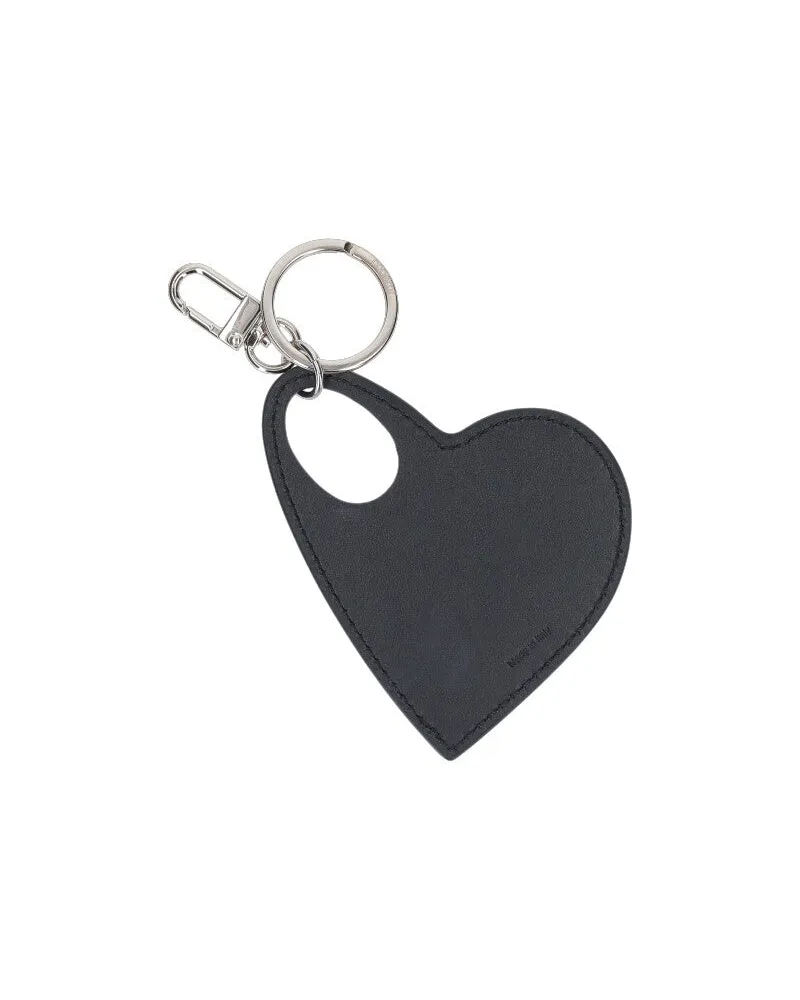 COPERNI Women's Keychains Black Leather Black