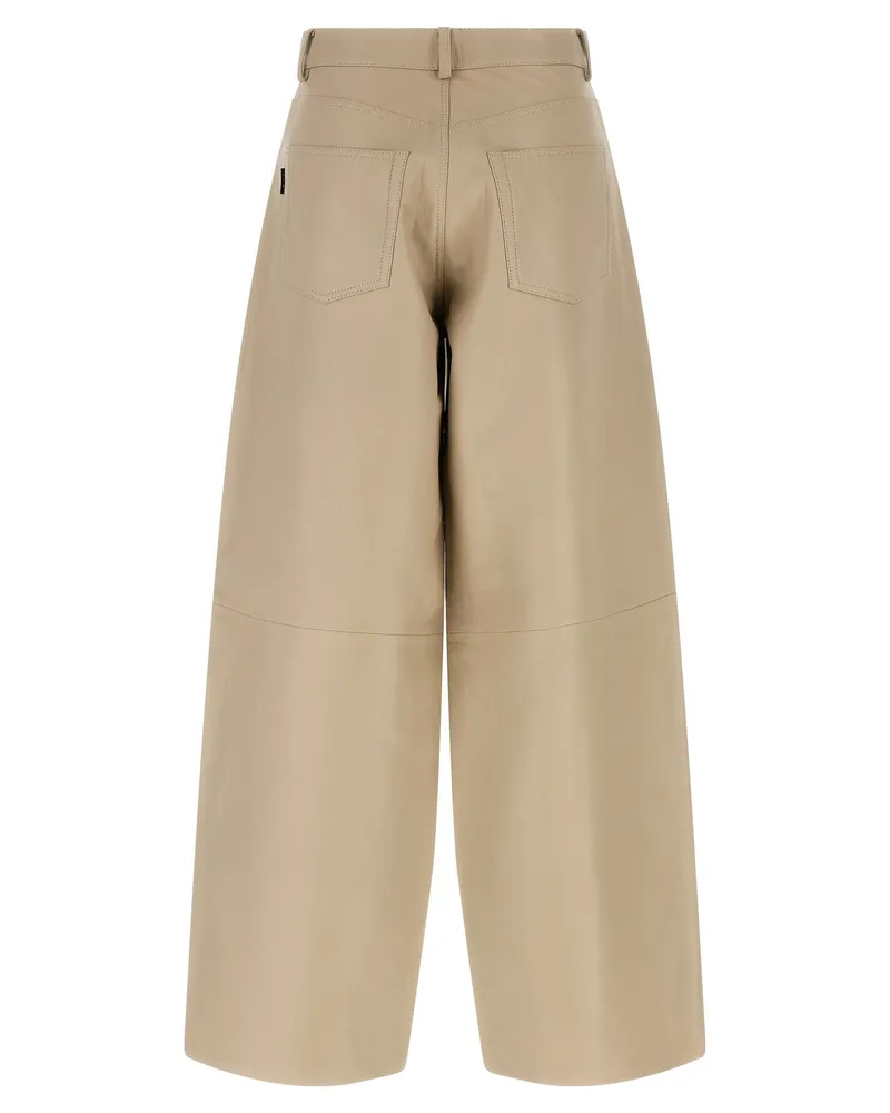Haikure Bethany Trousers — Beige Beige