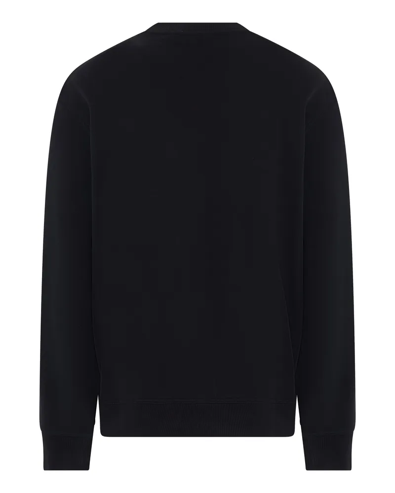 HUGO BOSS Men's Cotton Logo Sweatshirt Black Sweatshirts Sweater Black