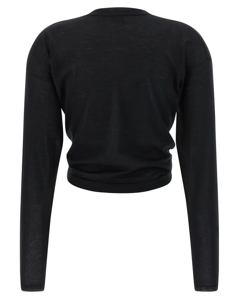 Dolce & Gabbana Women's Black Cashmere Cardigan Clothing Black