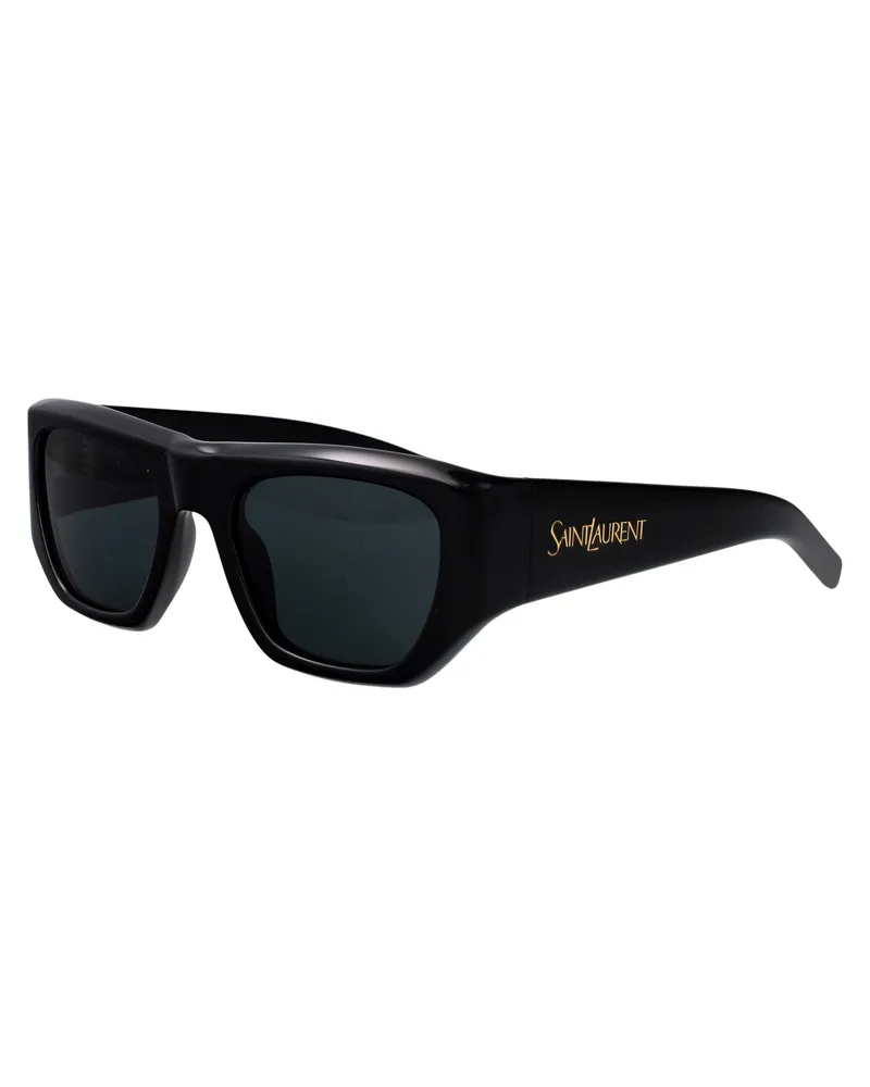 Saint Laurent Women's Sunglasses Sl740 Black Acetate Black-Black-Black Black/black/black Black