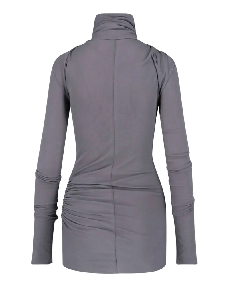 Entire Studios Men Top Grey Cotton Gray