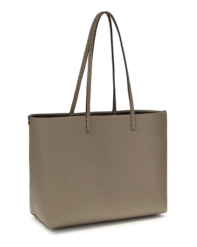 Fendi Selleria Shoulder Bag — Beige Beige