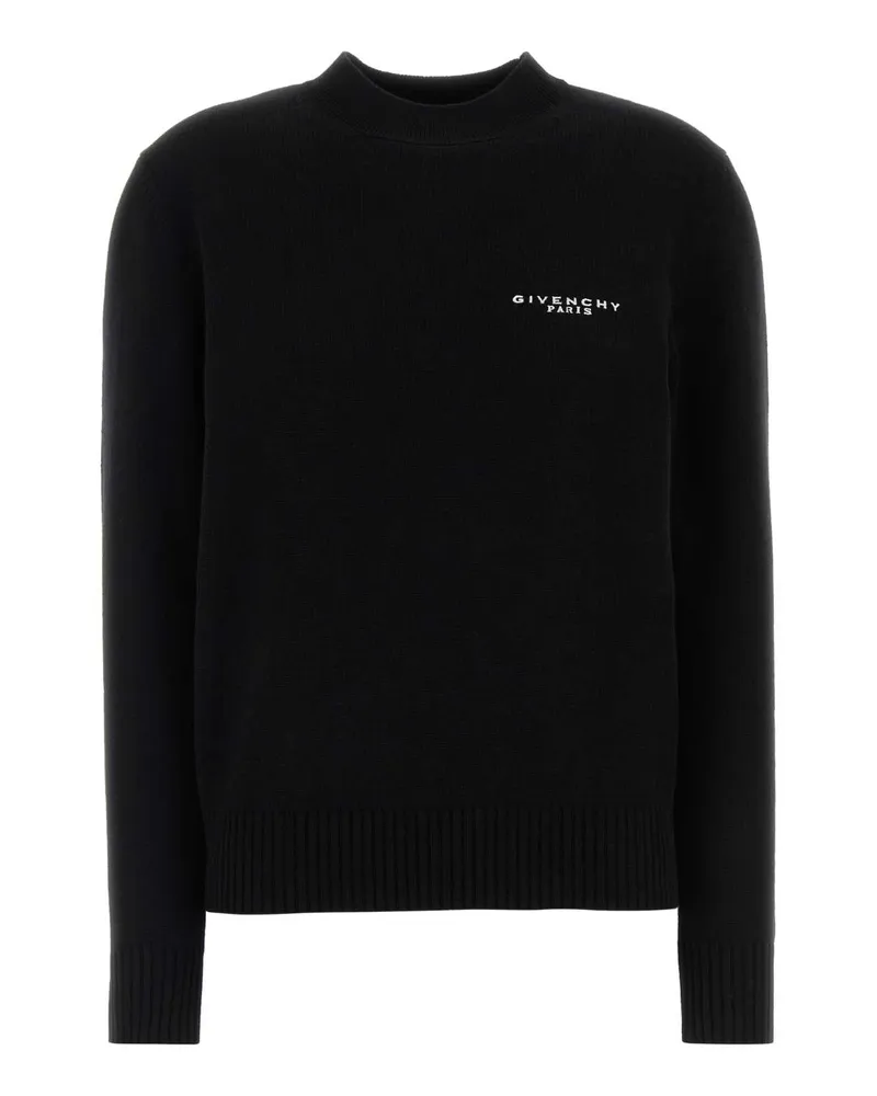 Givenchy Crew Sweater — Black Black