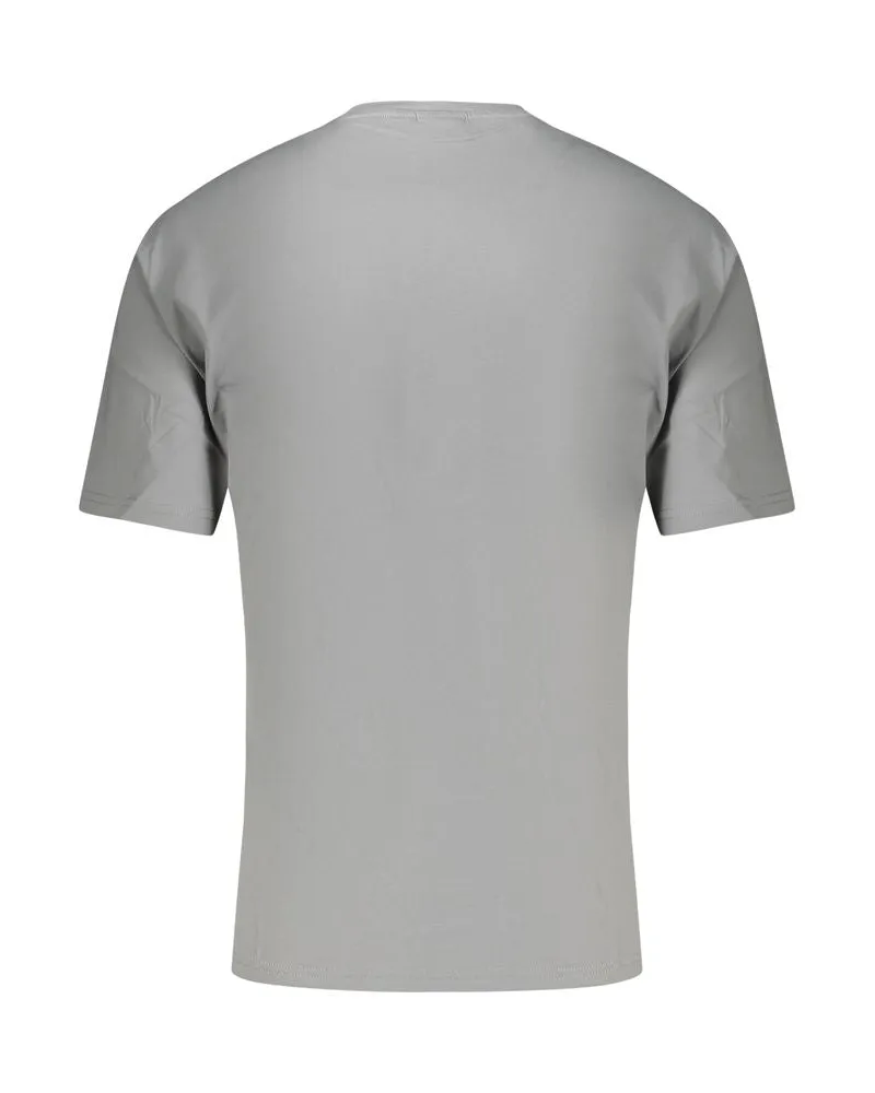 Napapijri Organic Cotton T-Shirt — Gray Gray