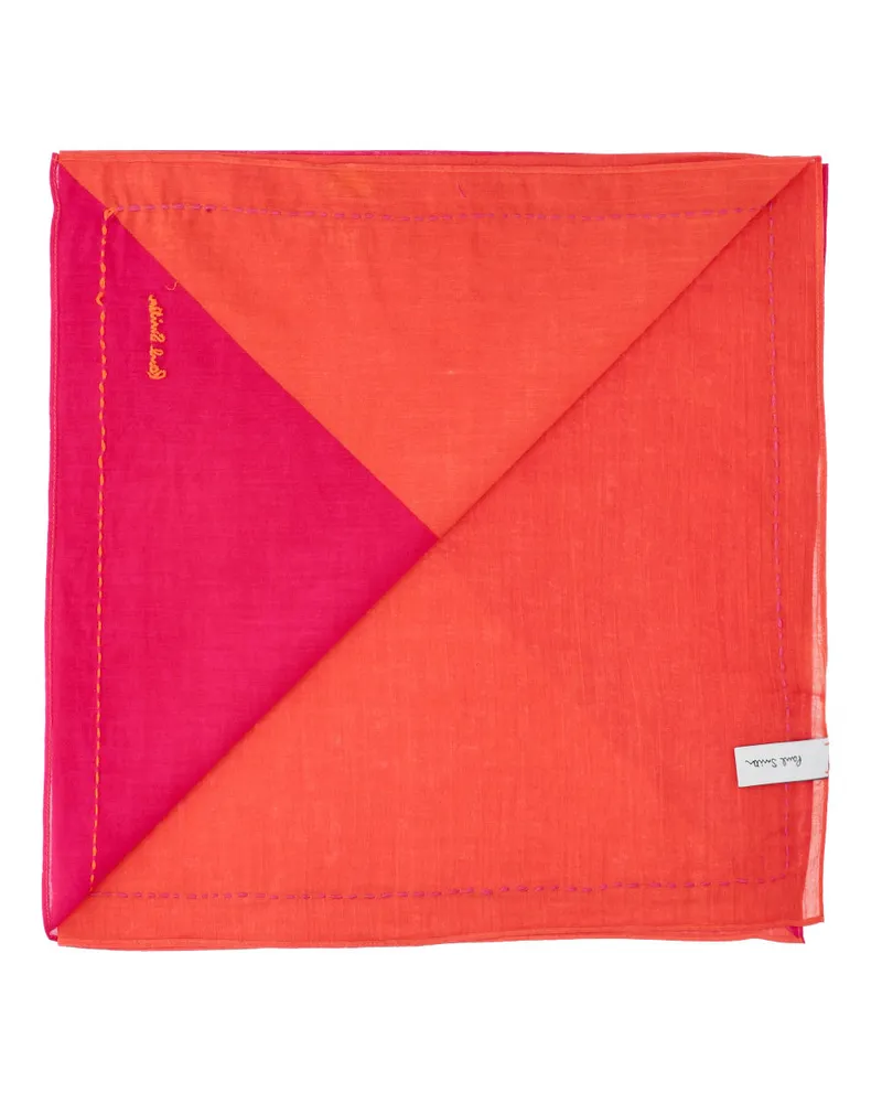 Paul Smith Men's Scarfs Red Cotton Red