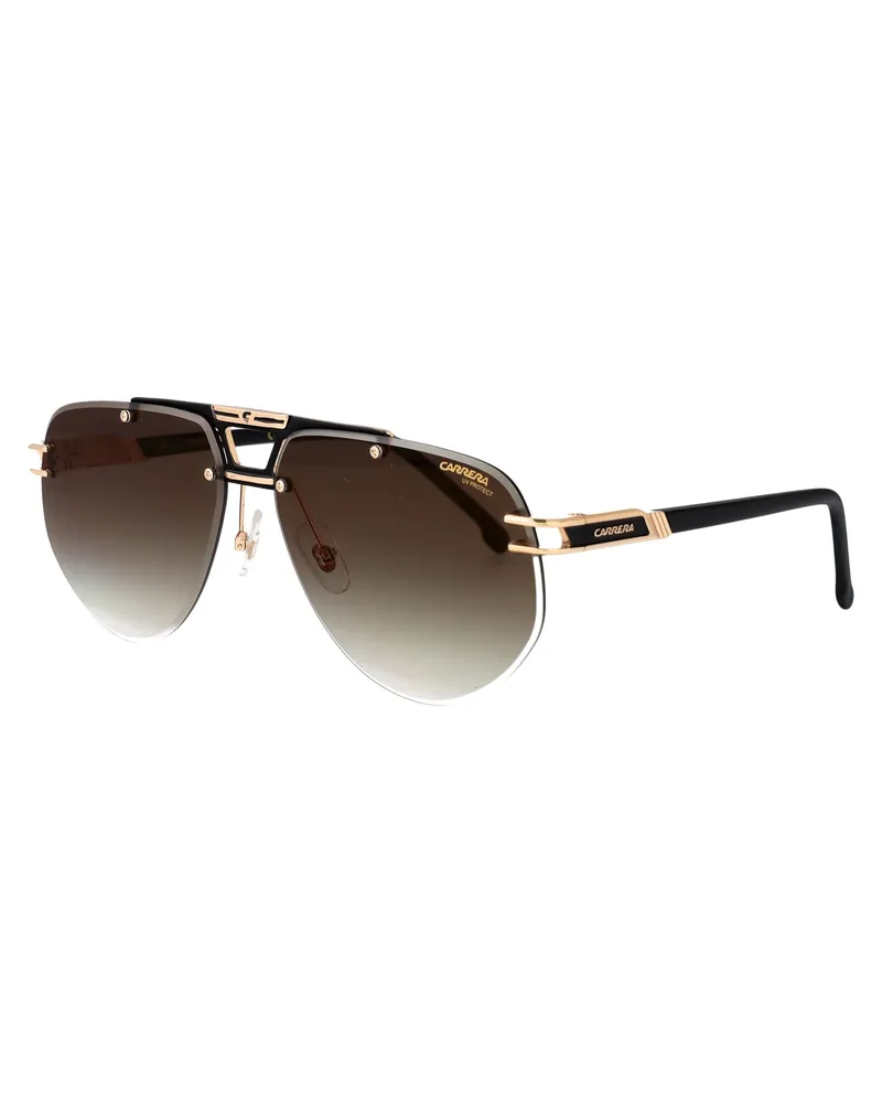 Carrera Gradient Lens Sunglasses — Black Black