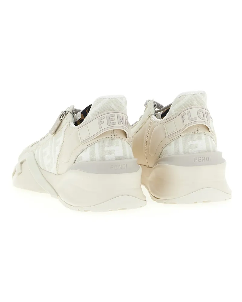 Fendi Flow Sneakers — White White