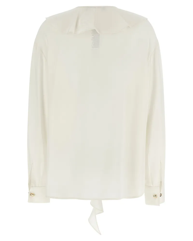 Max Mara Women's White Silk Blouse White