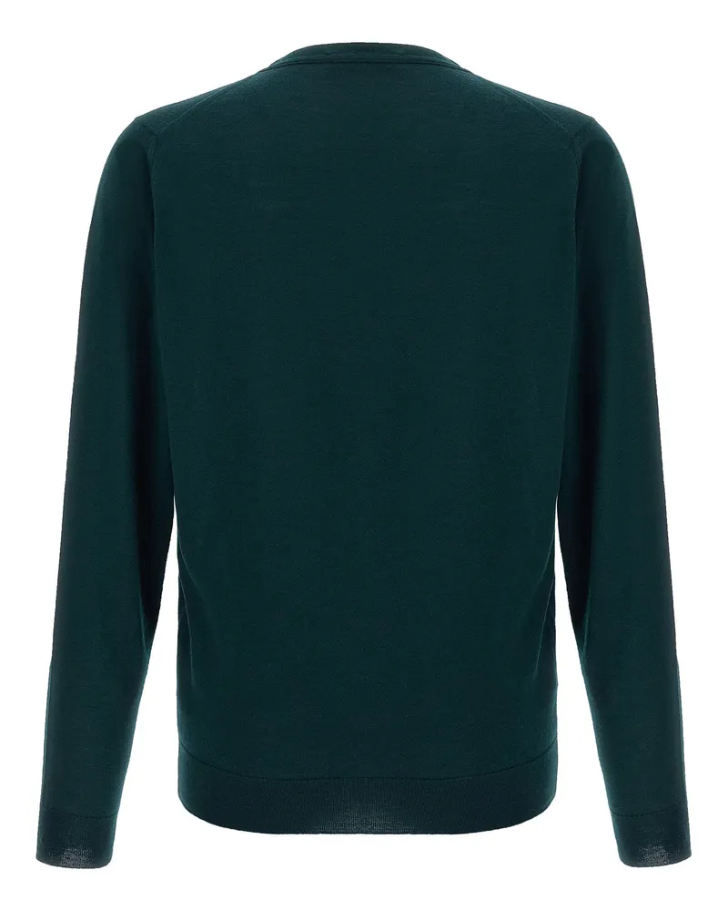 John Smedley Petworth Cardigan — Teal Teal