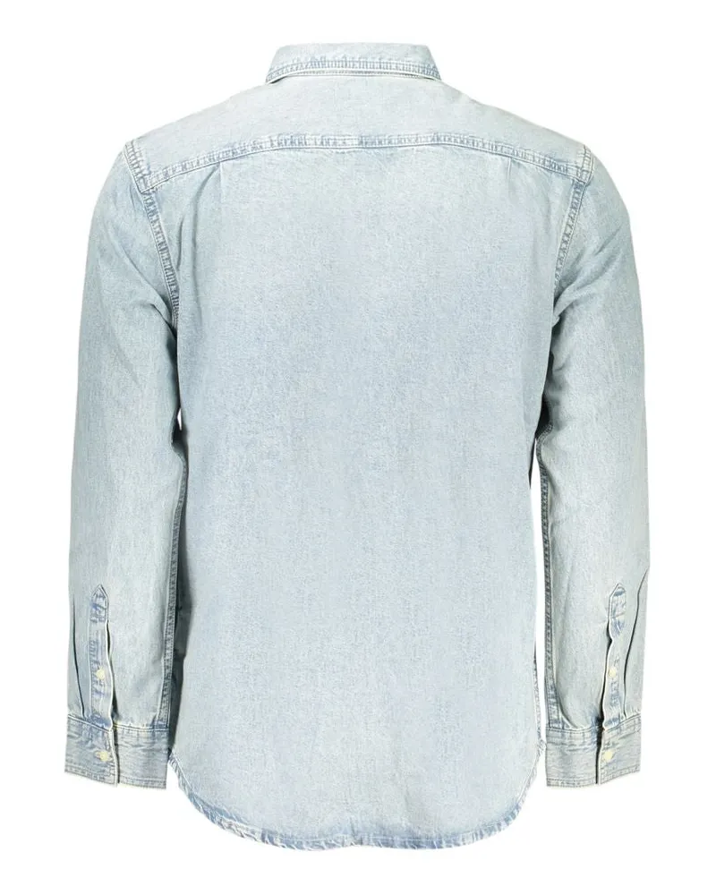 Calvin Klein Lightweight Denim Shirt — Blue Blue
