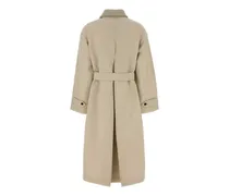 Colletto Trench Coat — Beige