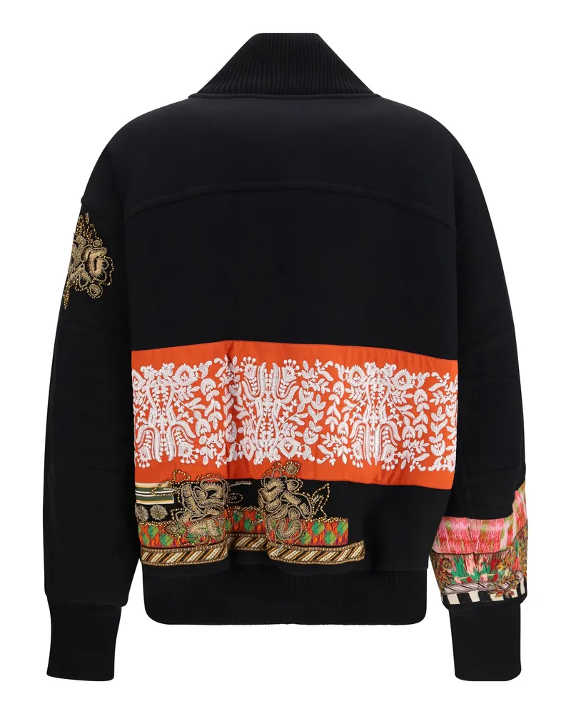 Dries van Noten Embroidered Beaded Merino Wool Jacket — Black Black