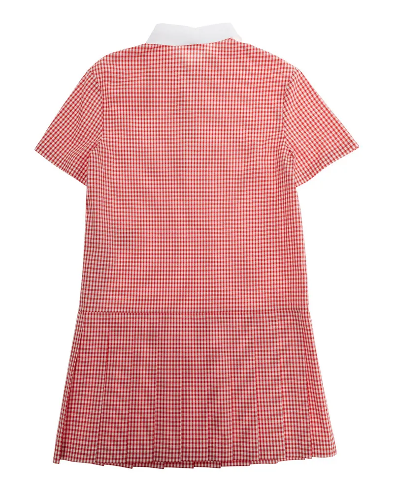 Gucci Girls' Woven Dress-Skirt Red Cotton Red