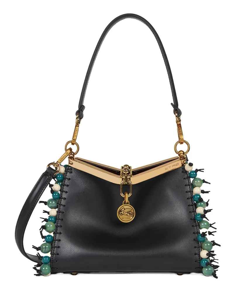 Etro Women's Vela Small Shoulder Bag Black Black