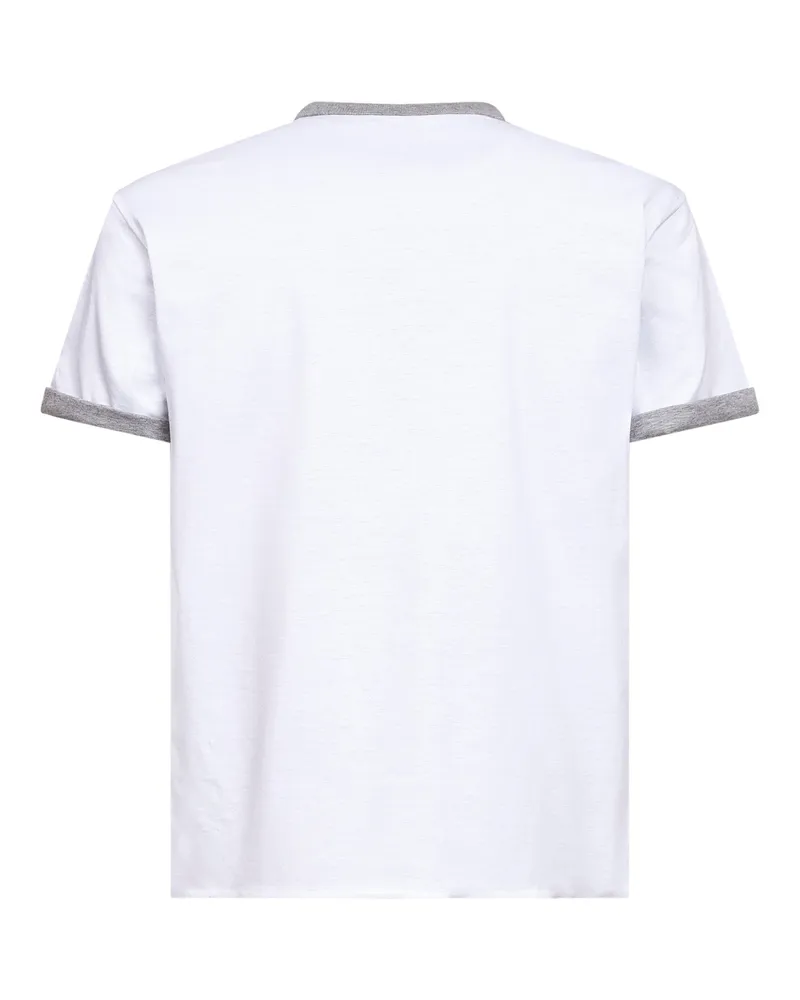 Prada Reversible Cotton T-Shirt — White White
