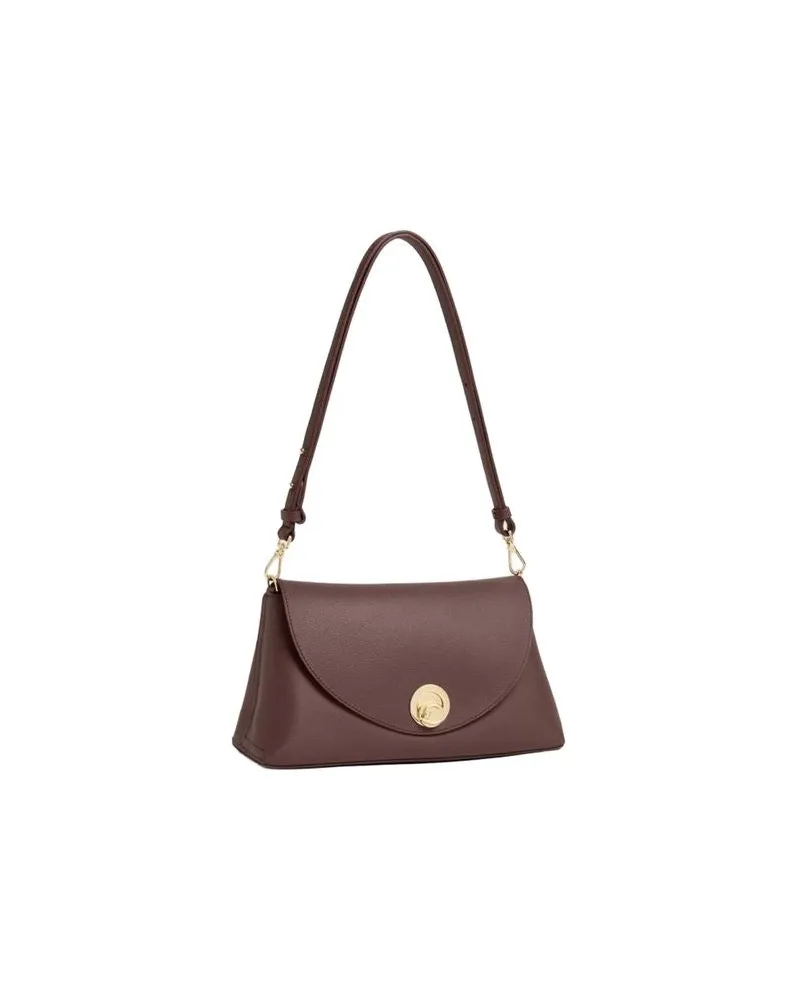 Coccinelle Women's Shoulder Bag Berry-Winter Rose Bovine Leather - Shoulder-Bags Berry/winter Brown
