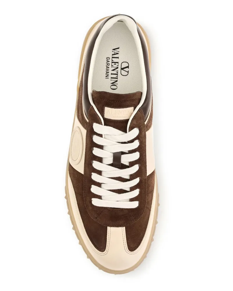 Valentino Garavani Upvillage Sneaker — Brown Brown