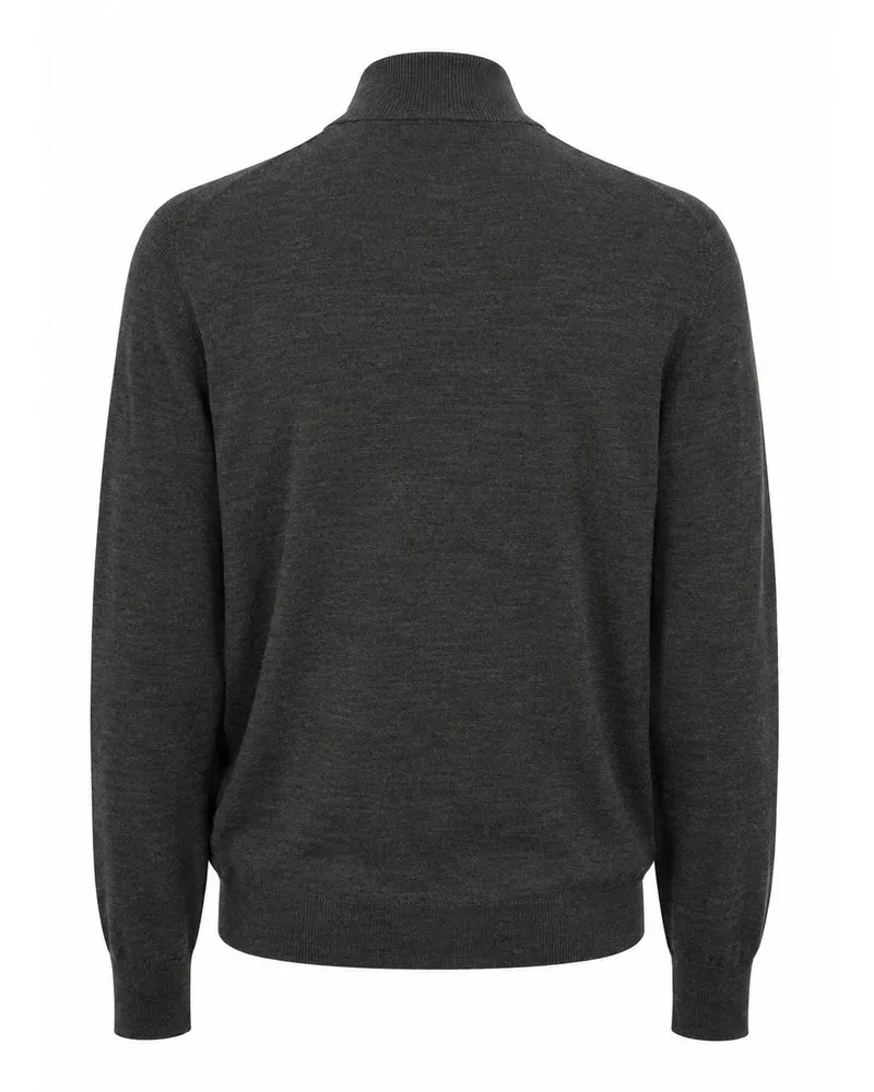 Tom Ford Roll-Neck Wool Sweater — Gray Gray