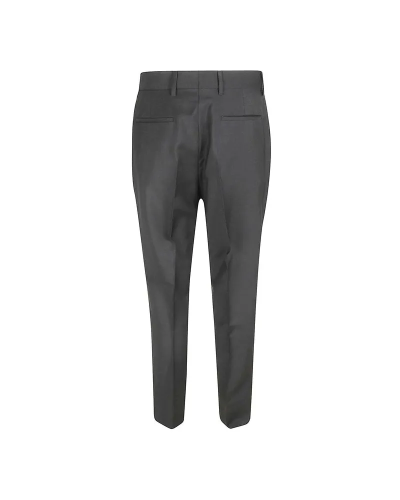 Prada Men's Gray Wool Dress Pants Gray