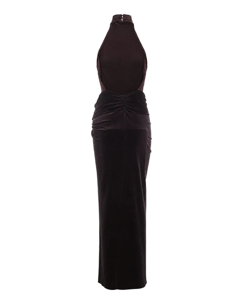 ANDAMANE Jessie Maxi Dress — Brown Brown