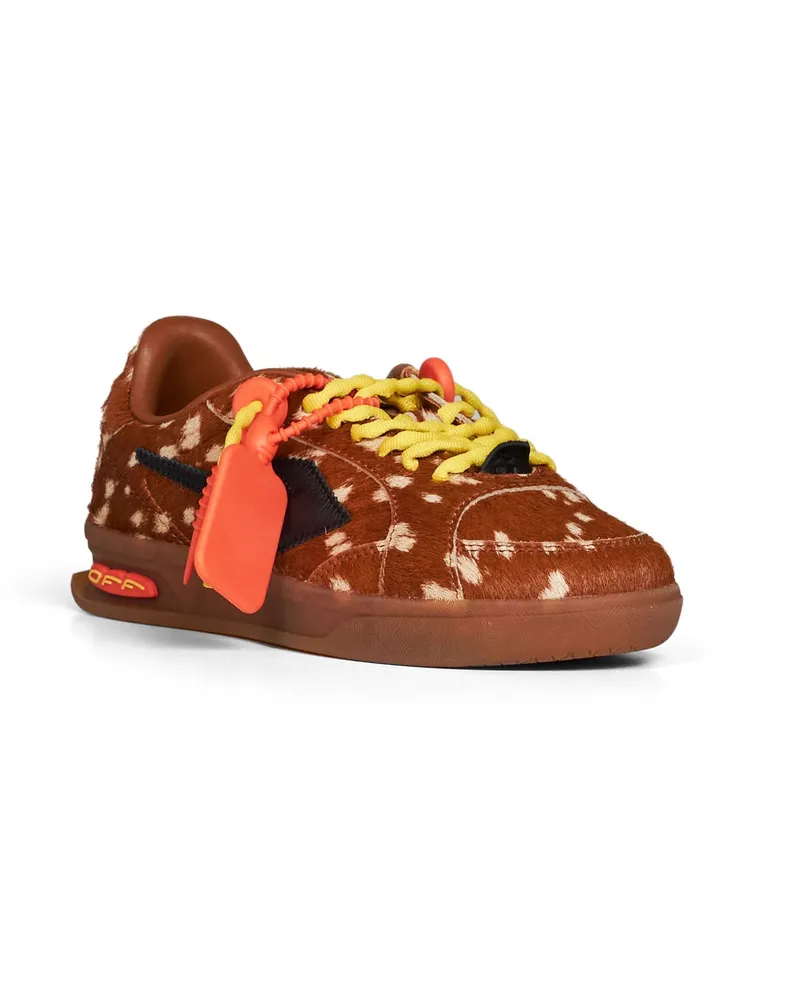OFF-WHITE End of Play Sneakers — Brown Brown