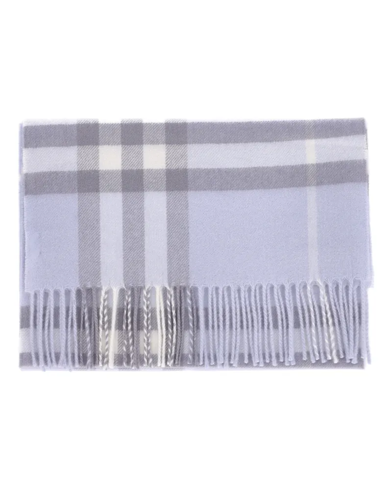 Burberry Women's Scarfs Blue Cashmere Blue