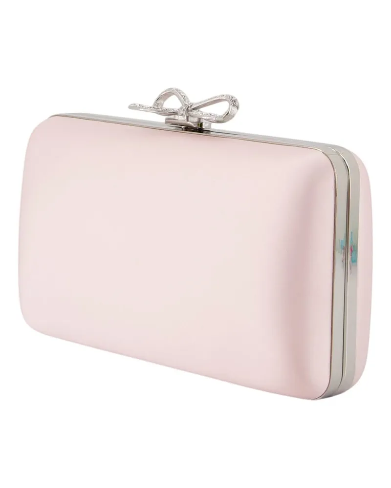 Self-Portrait Women's Clutch - Self Portrait Synthetic Pink Bags Clutches Pink