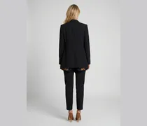 Oversized Black Blazer — Black