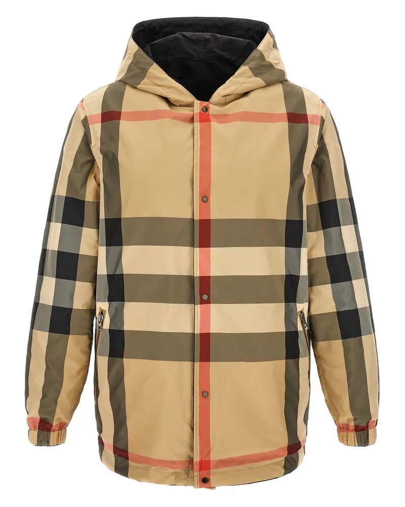 Burberry Coat — Black Black
