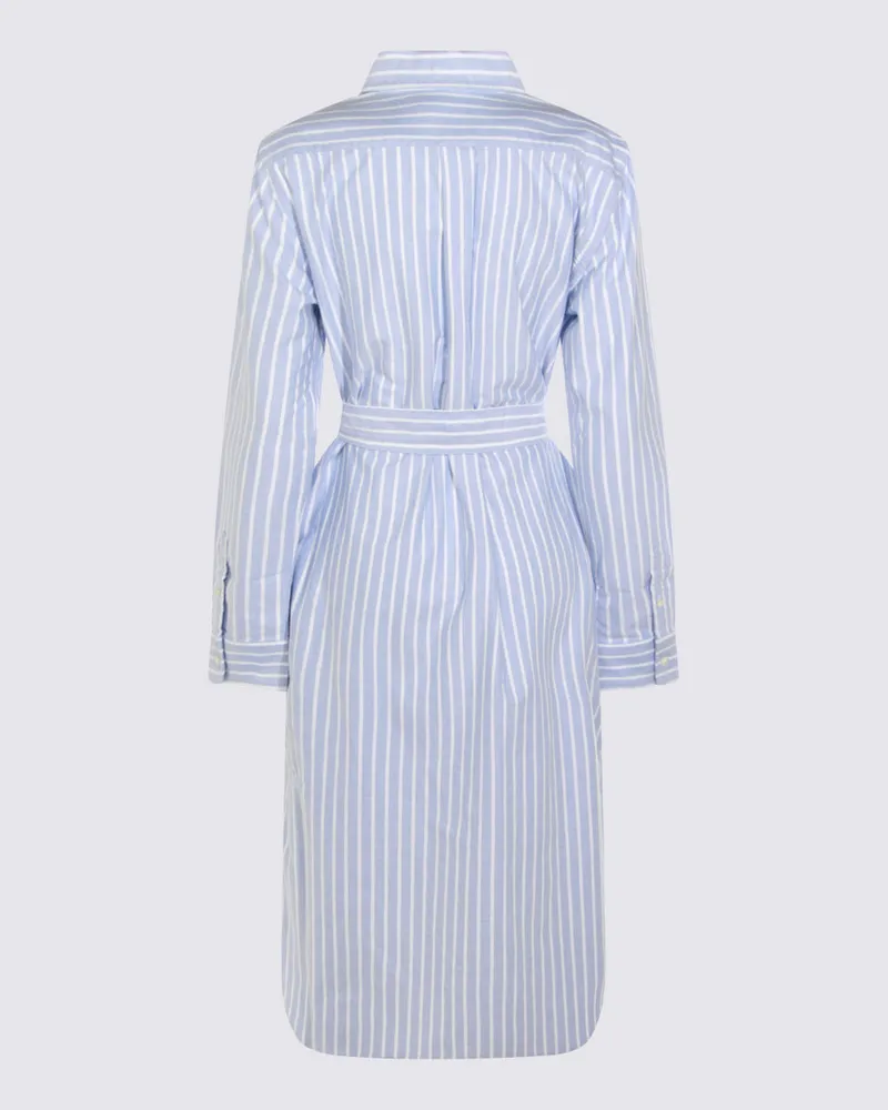 Ralph Lauren Women's Dresses Blue-White _100 % Co Blue/white Blue