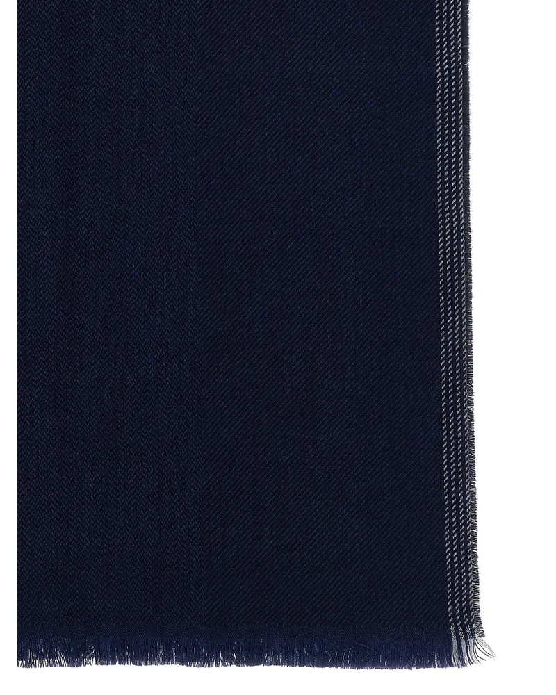 Brunello Cucinelli Scarf — Navy Navy