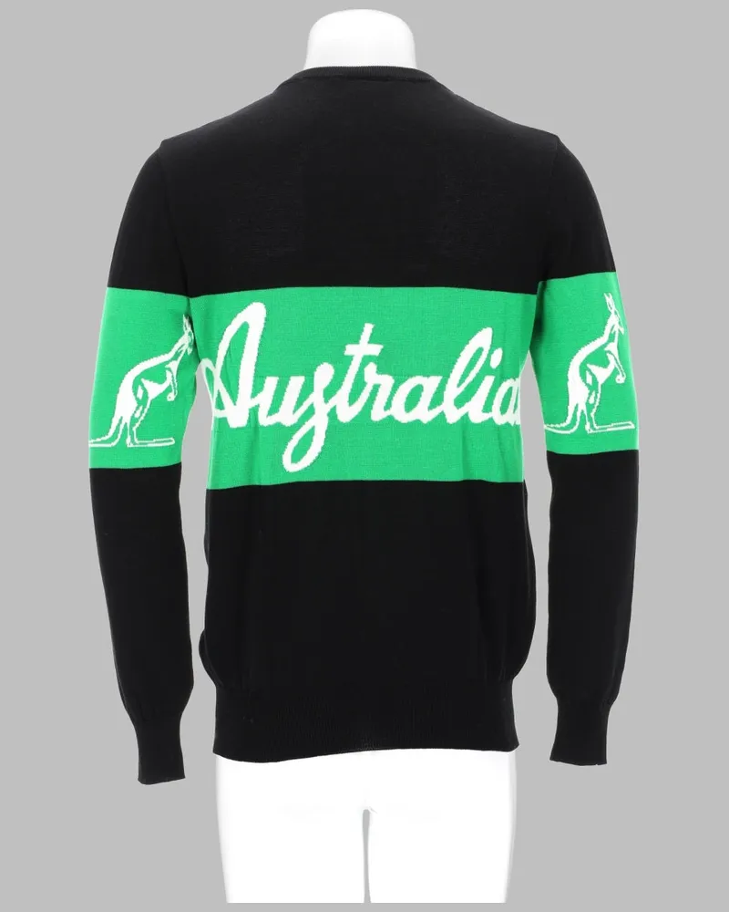 GCDS 100% Cotton Jumper — Black Black