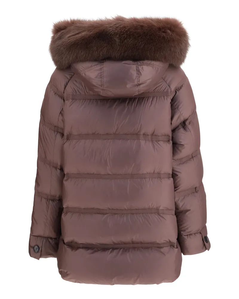 Peuterey Women's Takan Hooded Jacket 194 Brown