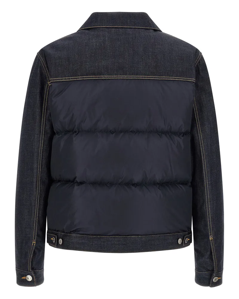 Dsquared2 Padded Hybrid Trucker Jacket Black