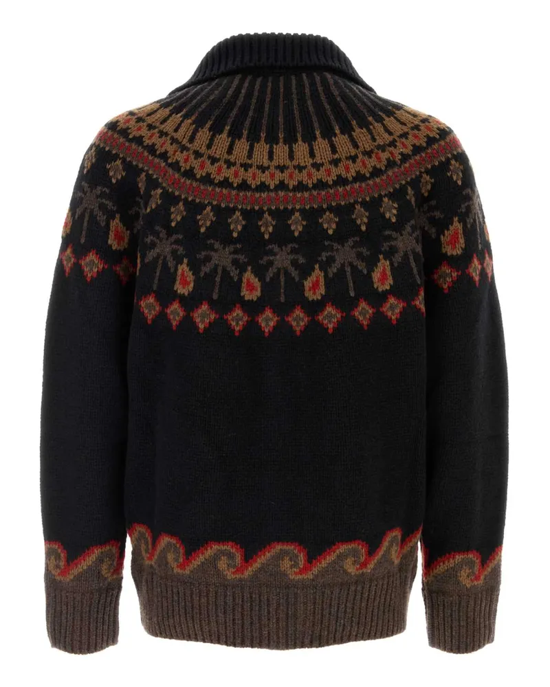Alanui Winter Cardigan — Black Black
