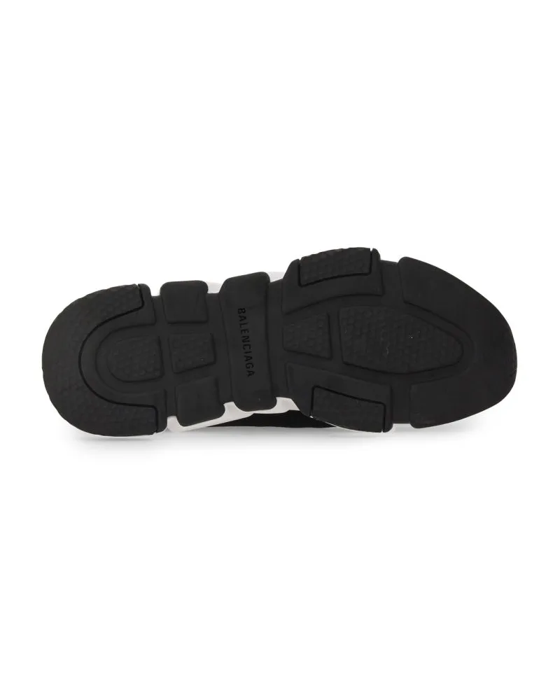 Balenciaga Men's Sock Sneakers Speed Black Polyester Trainers Black