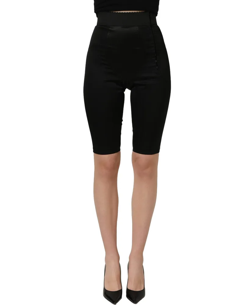 Dolce & Gabbana Biker Shorts — Black Black