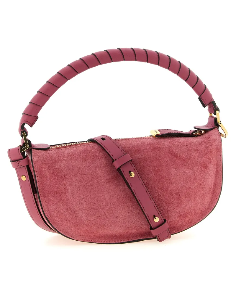 Chloé Women's Multicolor Calfskin Shoulder Bag Pink