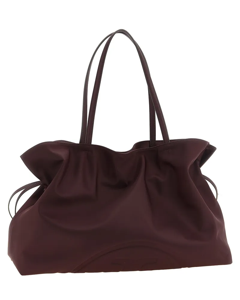 Tory Burch Nylon Shoulder Bag — Burgundy Burgundy
